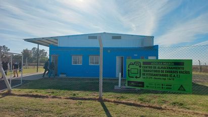 Cómo funciona el centro para envases de fitosanitarios inaugurado en Adelia María