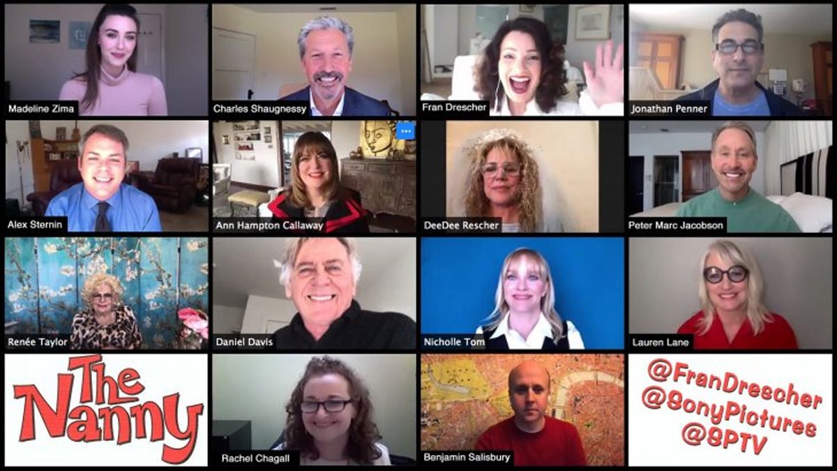 Así se muestra el elenco original de La Niñera a 27 años de la sitcom