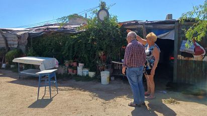 Tras la fuerte tormenta, cinco familias quedaron sin techo en Barrio Oncativo