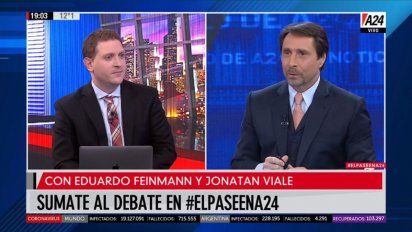 Eduardo Feinmann y Jonatan Viale dejan A24