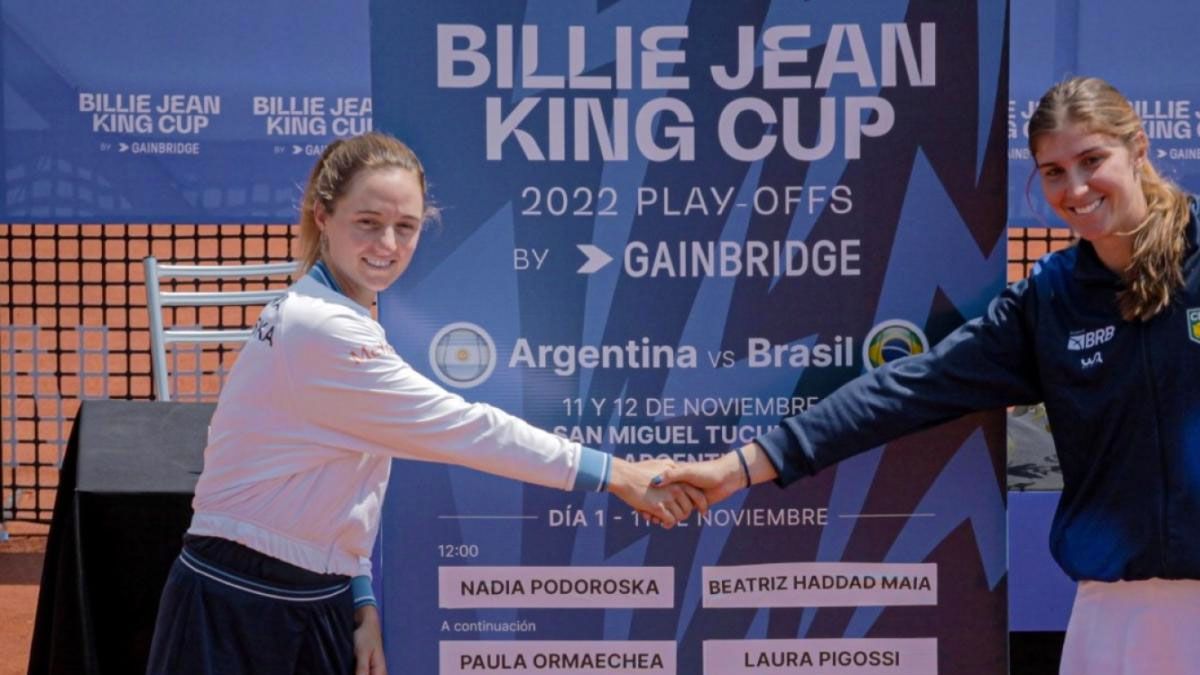 La rosarina Podoroska y la brasilera Haddad abren la Copa Billie Jean King