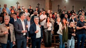 A 8 años de su muerte, Llaryora estuvo en la misa en homenaje a De la Sota