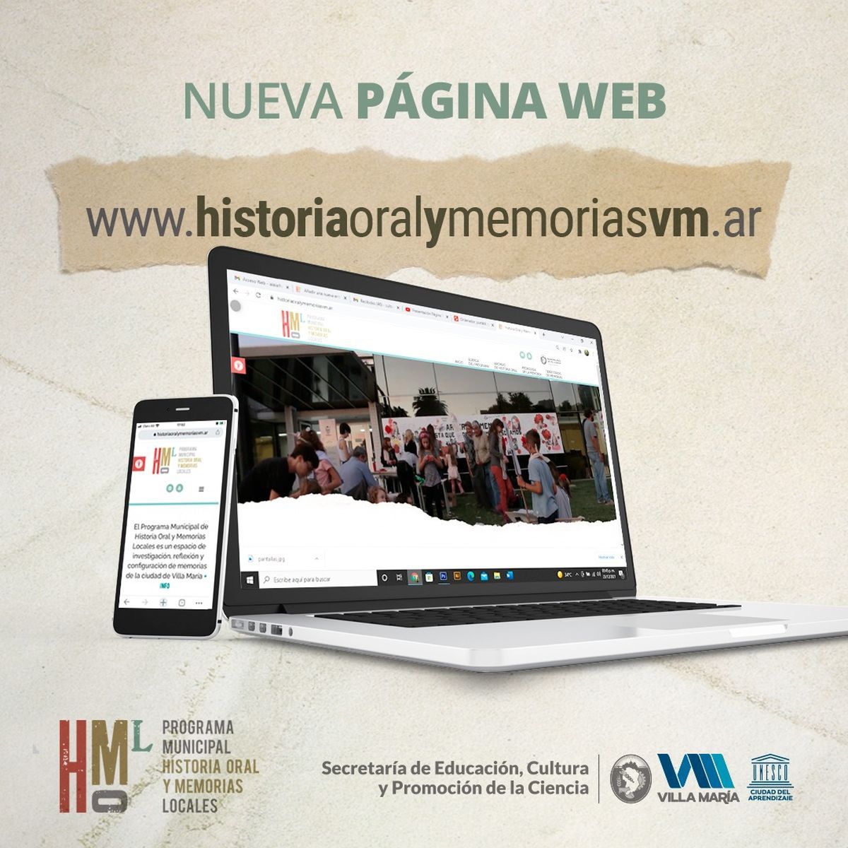 Reinauguración del espacio del Archivo de Historia Oral en la Biblioteca Mariano Moreno