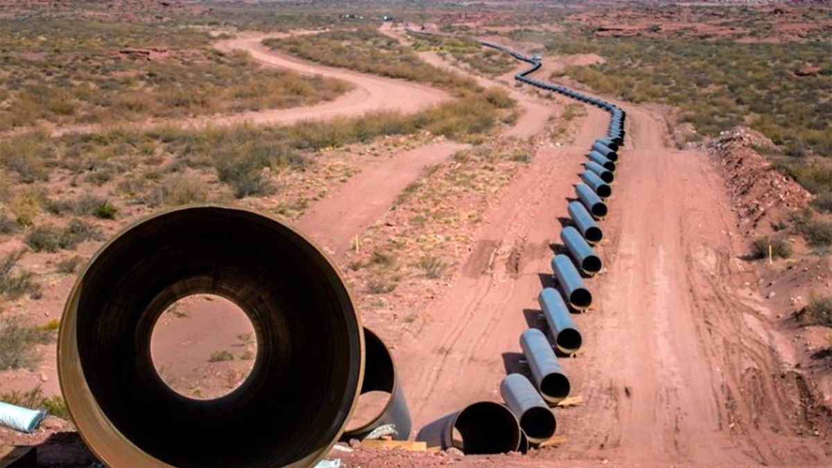 El gasoducto Néstor Kirchner promete transportar el gas que se extrae desde Vaca Muerta.