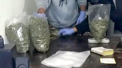 Banda Norte: fueron por un robo y secuestraron marihuana