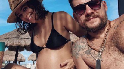 Agustina Cherri fue mamá por cuarta vez