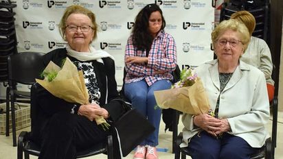 María Luisa y Nelfa votaron hace 70 años y hoy con más de 90 años lo siguen haciendo