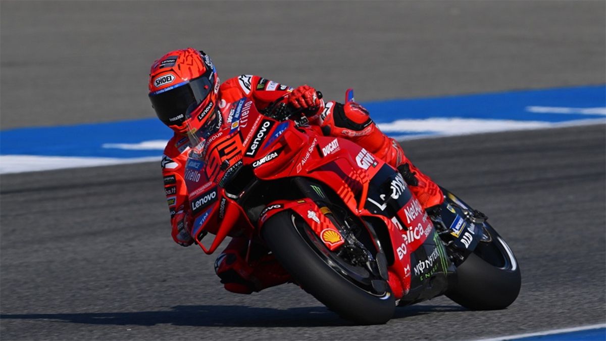 Marc Márquez va por su cuartro triunfo en Termas de Río Hondo.