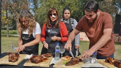 Sampacho arrancó  sus festejos aniversario con el primer Concurso de Asadoras
