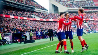 Atlético se subió a la punta