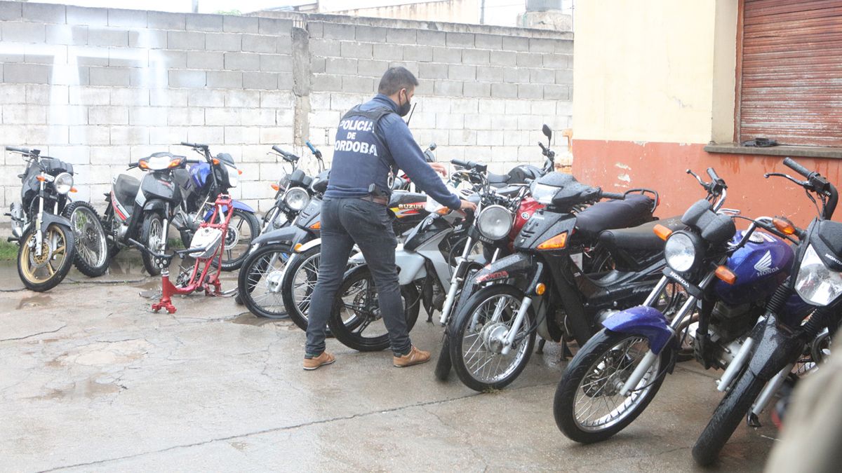 Las motos fueron depositadas en la Comisaría Alberdi.