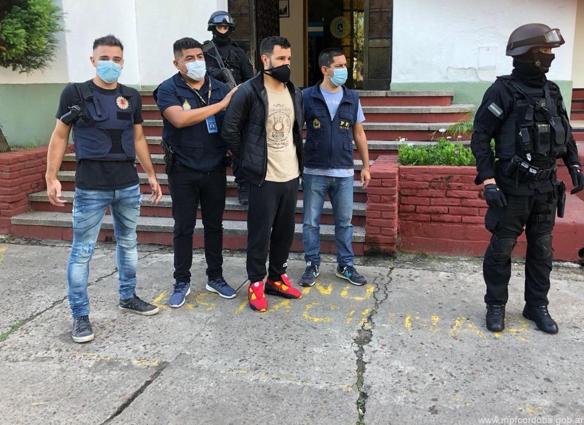 Una comisión compuesta por integrantes del grupo ETER y efectivos de la División Investigaciones trajo a Batista a Villa María.