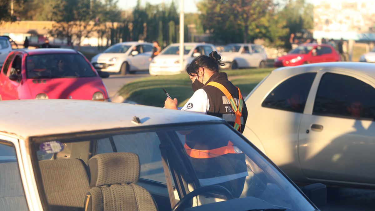Agentes de tránsito del Ente de Prevención también participaron del operativo.