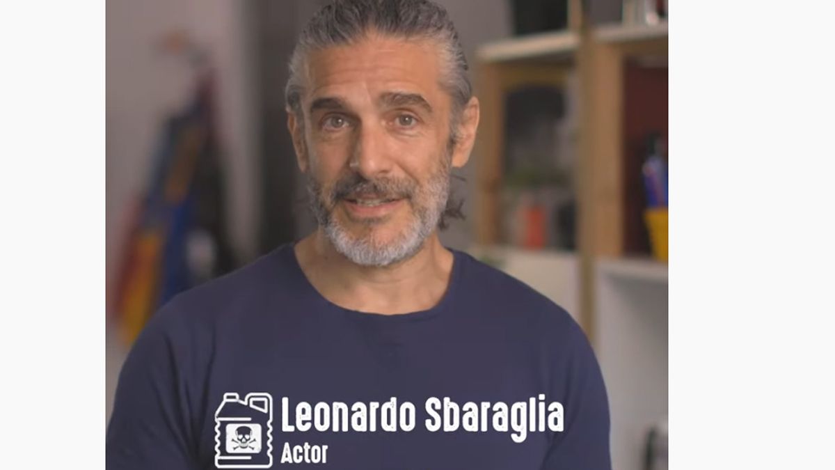 {altText(<p> Leo Sbaraglia, uno de los actores que protagoniza el video #BastaDeVenenos<br data-mce-bogus=