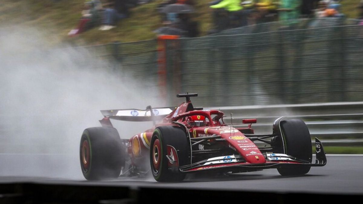 Charles Leclerc clasificó segundo, pero ocupará la primera posición en la largada del Gran Premio de Bélgica por la penalización de 10 puestos a Max Verstappen