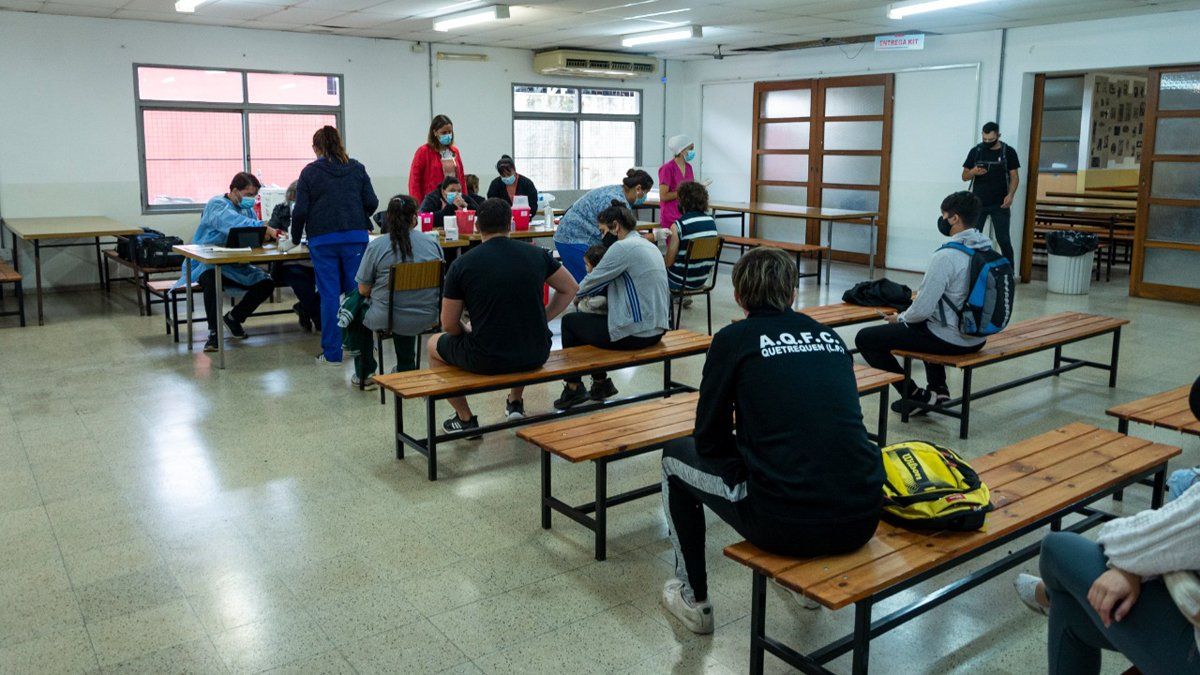 La mayoría de los inscriptos esperan recibir la tercera dosis.