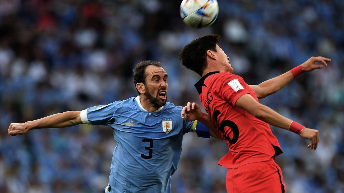 Empate sin goles entre Uruguay y Corea del Sur