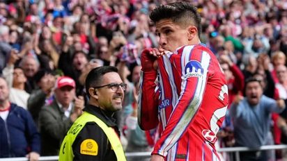 Atlético de Madrid blindó a Giuliano Simeone con una cláusula de 500 millones