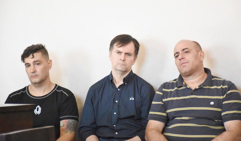 Héctor Eduardo Pagniez (37), Jorge Luis  “El Rubio” Pereyra (51) y Hugo Alejandro “El Colorado” Gianinetto, los condenados.