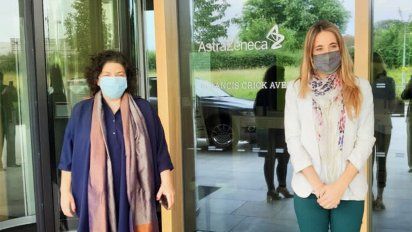 Vizzotti y Nicolini se reúnen hoy con científicos de AstraZeneca y Oxford