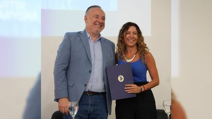 La ministra Jure presentó en Villa María el Programa Primer Paso