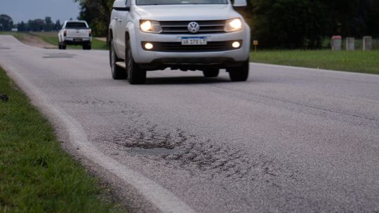 Alertan sobre el deterioro de las rutas.Foto: Andrés Oviedo