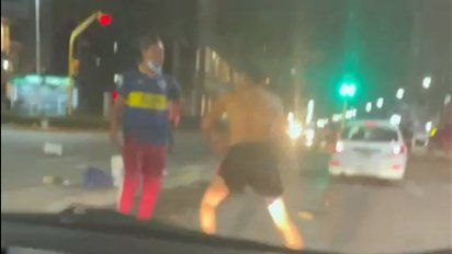 Otra vez una riña entre