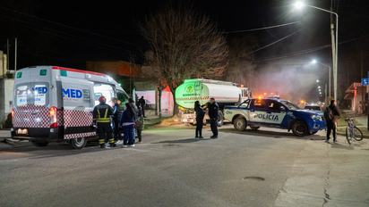 Dos personas derivadas al Hospital por inhalación de monóxido al incendiarse una casa en barrio Alberdi