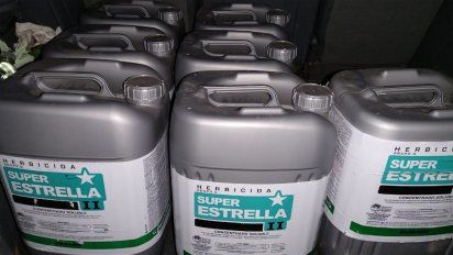 Los detuvieron en la zona rural de Bell Ville con agroquímicos robados