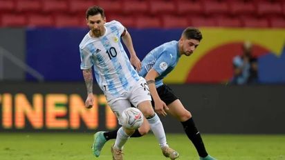 Bajo un estricto operativo policial, el estadio Monumental abrió sus puertas a los hinchas argentinos