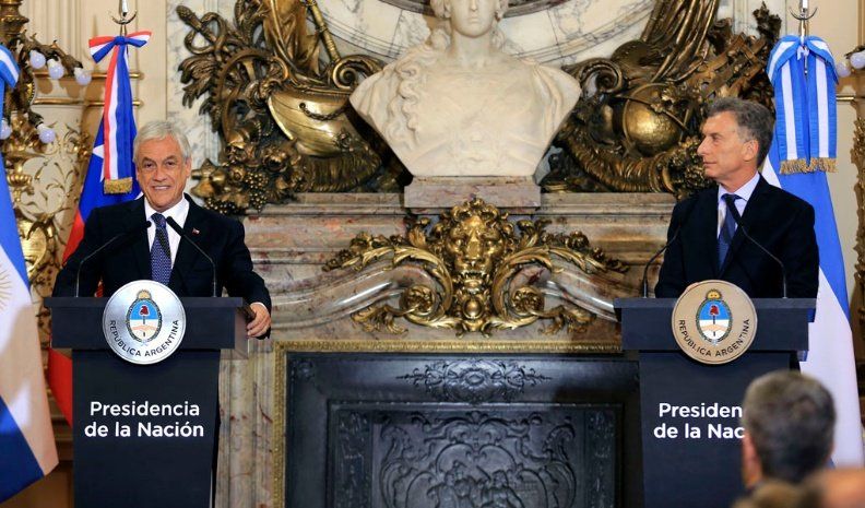 Macri y Piñera firmaron un acuerdo de libre comercio, intercambio e inversiones