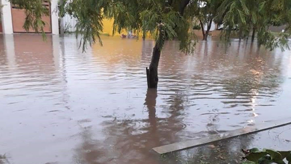 La localidad de Jovita fue una de las más afectadas por las fuertes precipitaciones