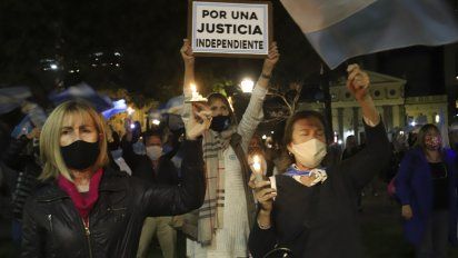 El escrache a Lorenzetti