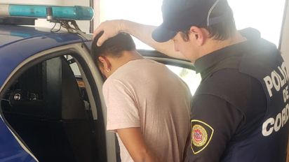 Violencia en La Palestina: un jugador le pegó una trompada al árbitro y terminó detenido