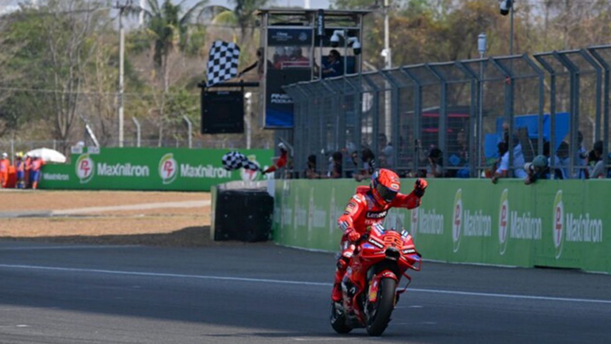 Marc Márquez, ganador en Tailandia y triple ganador del Gran Premio de Argentina llega como el favorito a vencer en 2025