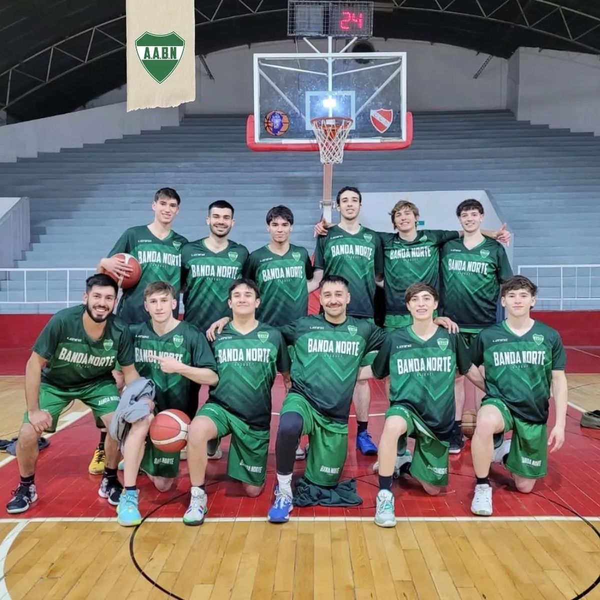 Banda Norte viene de coronarse en el torneo clausura de la Asociación Riocuartense de Básquet. (Foto: Gentileza Prensa Básquet Banda Norte)