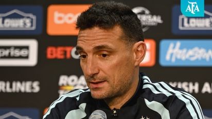 Scaloni, sobre la baja de Balerdi: 