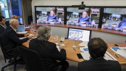 Alberto Fernández analizó con gobernadores la situación epidemiológica del país