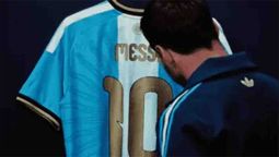 Así será la especial camiseta que Lionel Messi usará en su último partido con la Selección Argentina, ante Benín.