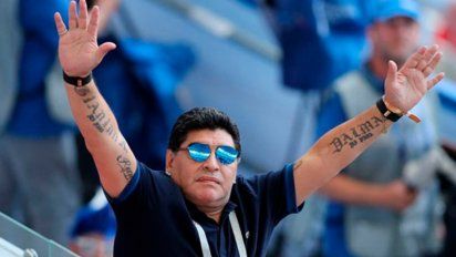 Maradona se disculpó con la Fifa