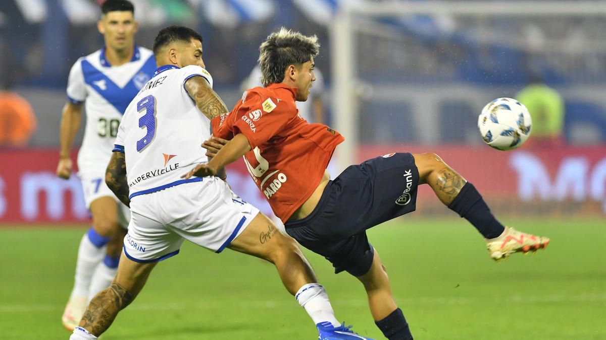 Independiente le gaó 1 a 0 a Vélez y sumó su segunda victoria y tiene puntaje perfecto en la Copa de la Liga