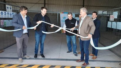Inauguraron un Centro de Almacenamiento Transitorio de fitosanitarios en Adelia María