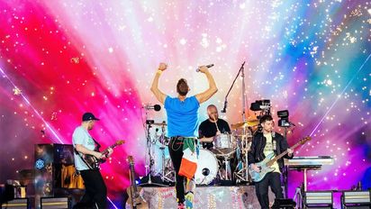 Coldplay pone primera y hace historia