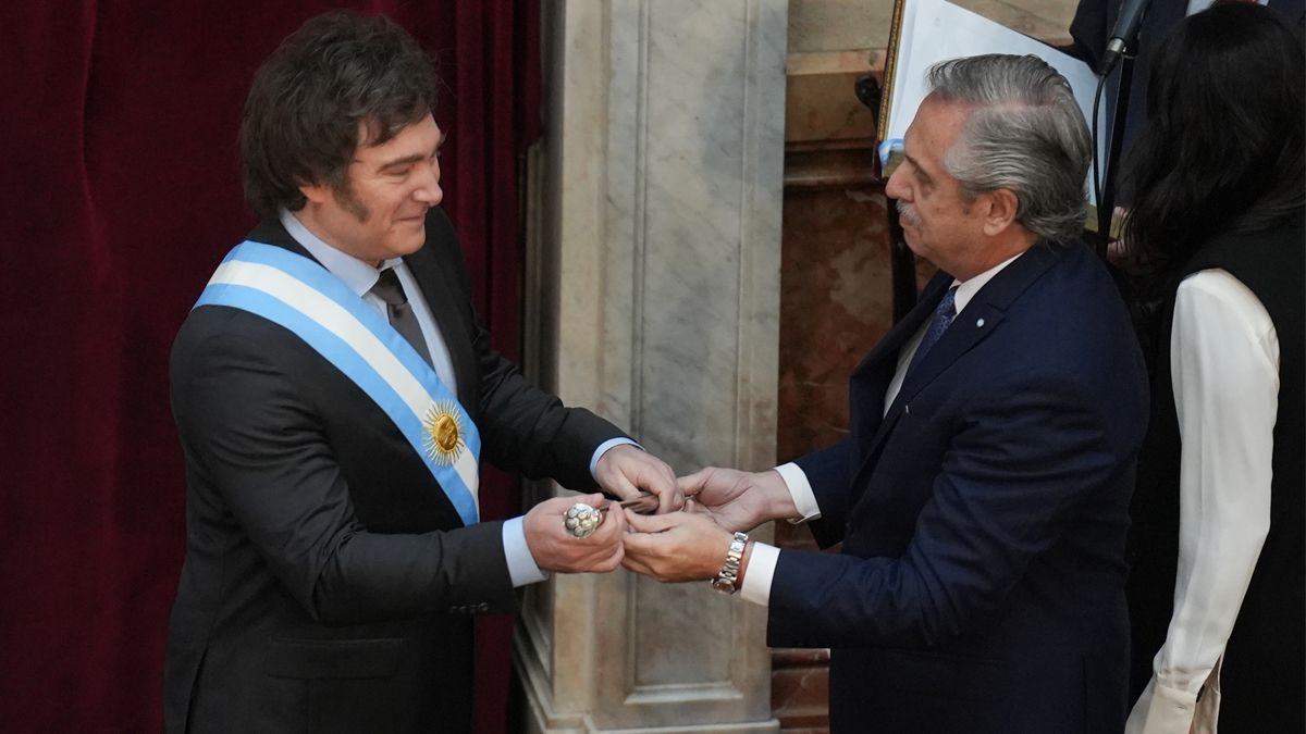 La asunción presidencial de Javier Milei