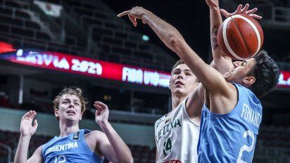 Argentina perdió con Lituania y su objetivo será el séptimo puesto