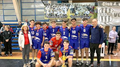 Trinitarios fue campeón en varones Sub-18 en Bell Ville