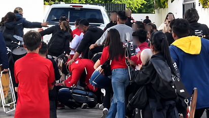 Agredieron brutalmente a un técnico de baby fútbol delante de los chicos