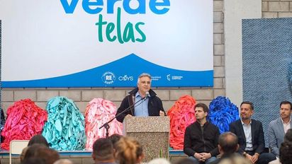 Inauguran el primer centro verde dedicado a la reinserción de telas
