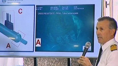 Analizan imágenes digitales del ARA San Juan hundido en el mar austral