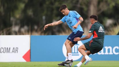 La 'Scaloneta' goleó a River en un